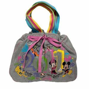2011 Disney Character Gray Shoulder Handbag